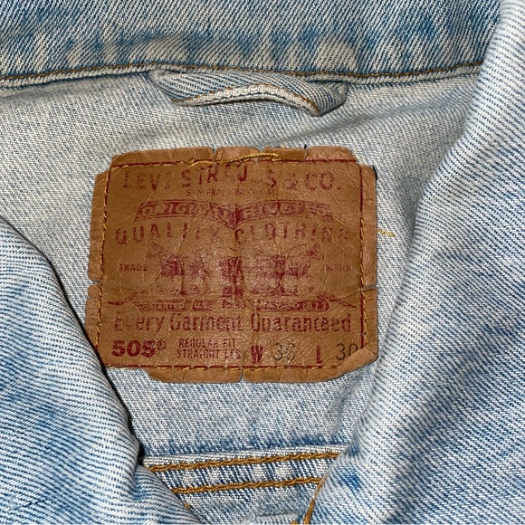 Custom embellished Levi’s Jean Jacket - Picture 4 of 4